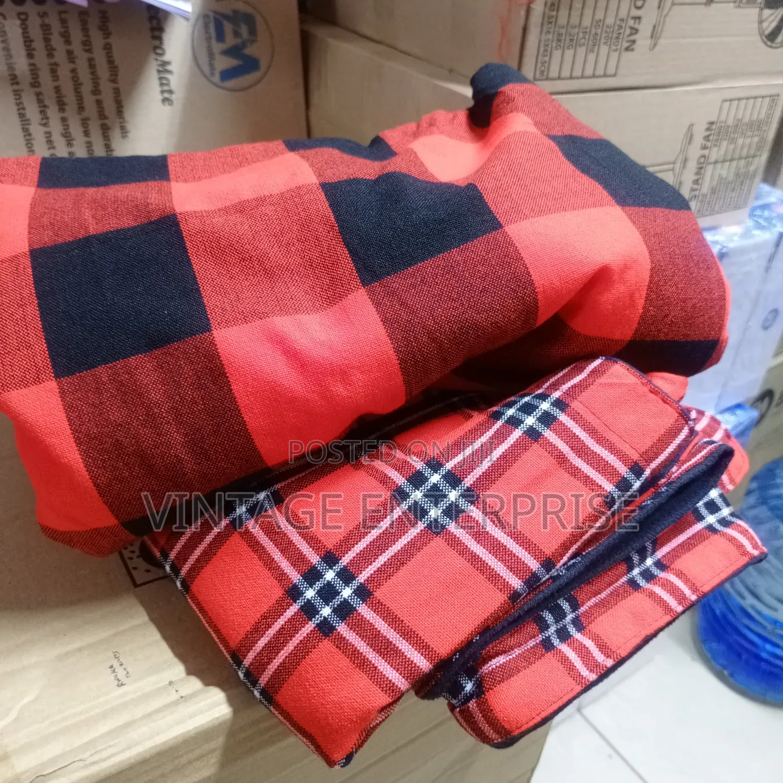Maasai Shuka With Fleece