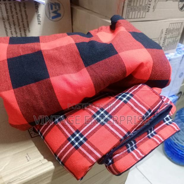 Maasai Shuka With Fleece