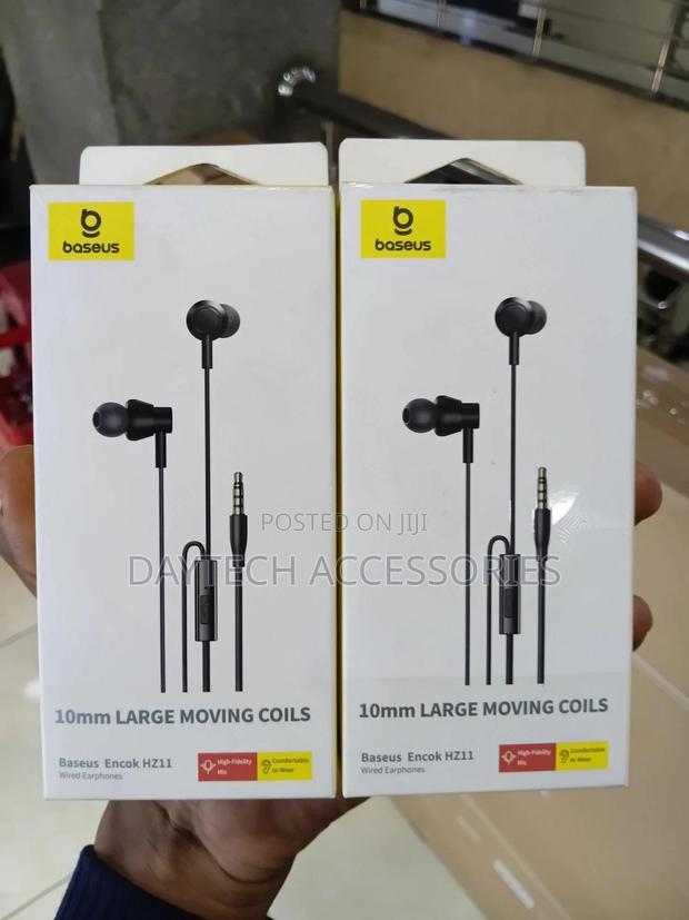 Baseus Encok Hz11 Wired Earphones. Key Features Include: - main view