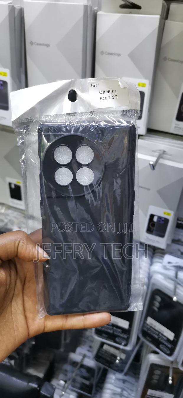 Sinky Oneplus Ace 2 5g Soft Silicone Coverage Phone Case(Black) - main view