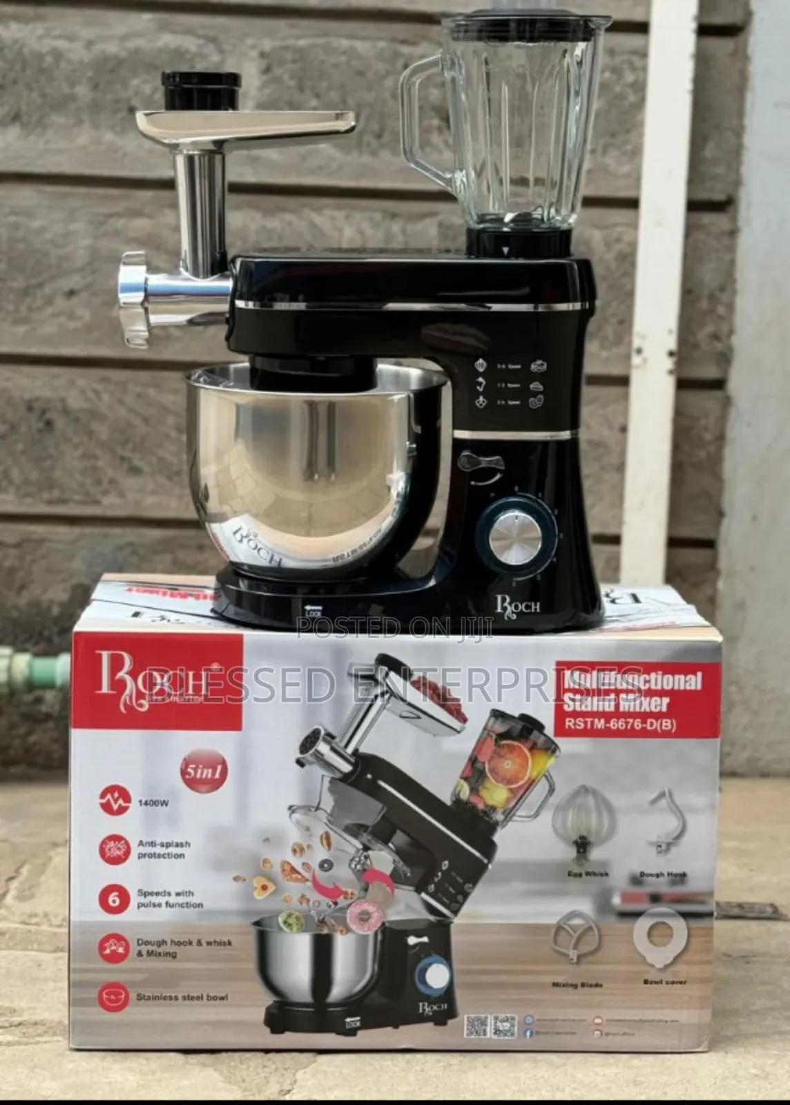5 in 1 Commercial Multifunction Stand Mixer/Stand Mixers Roch