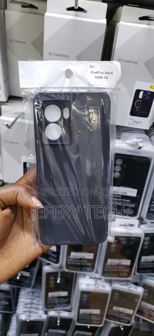 Foluu Oneplus Nord N300 5g Scratch Resistant Soft Silicone Back Case - main view