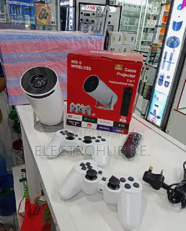 Hy300 Pro Gaming Android Projector 2 In 1 Professional Chip
