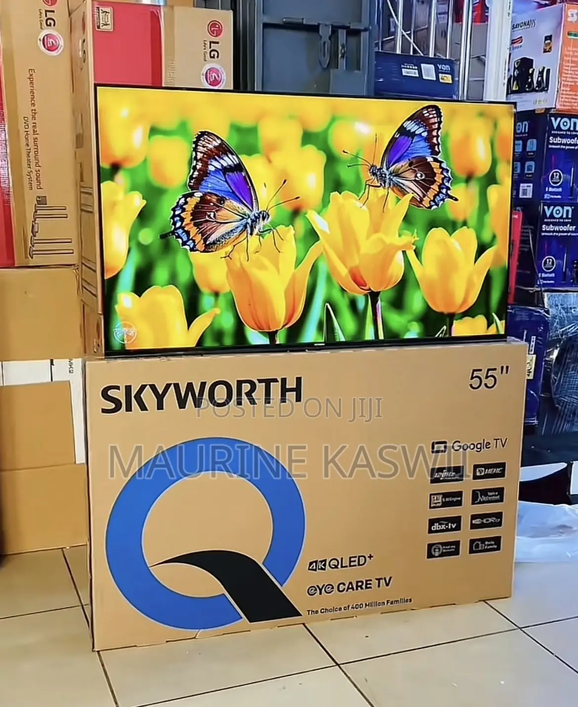 Skyworth 55′′ (New2025)Qled Google