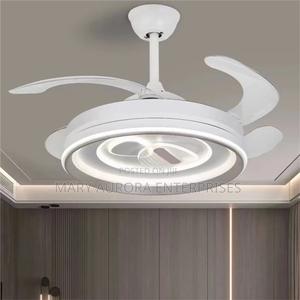 Ceiling Light With Fan - thumbnail 2