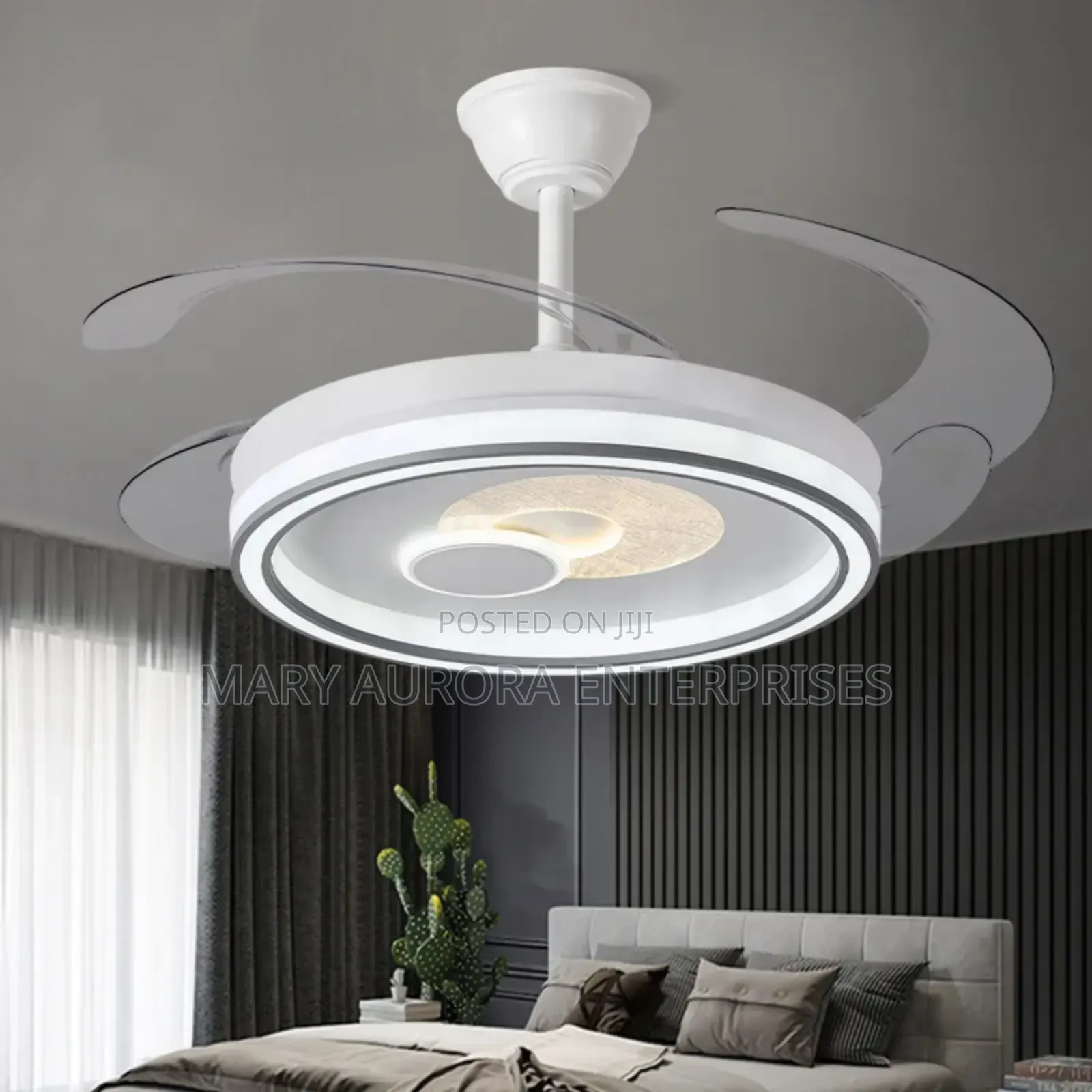 Ceiling Light With Fan