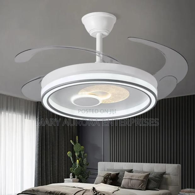 Ceiling Light With Fan - thumbnail 4
