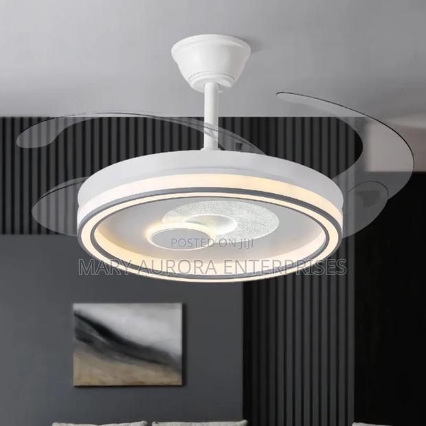 Ceiling Light With Fan - thumbnail 5