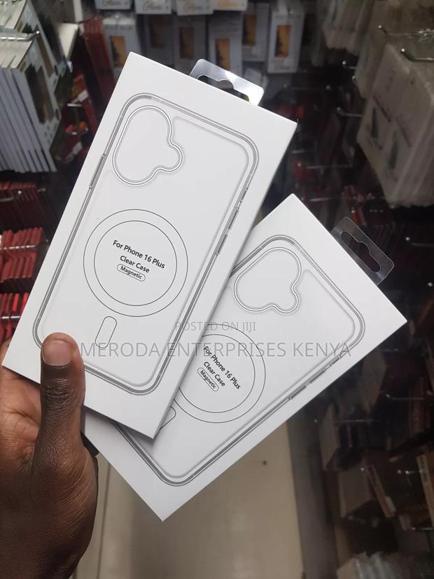 iPhone 16 Plus Clear Magsafe Cases - main view