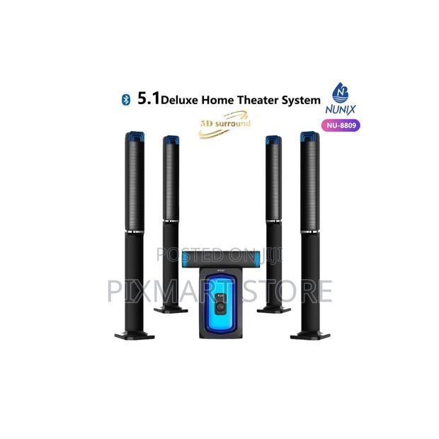 Nunix Nu-8809 5.1 Channel Deluxe Home Theater System