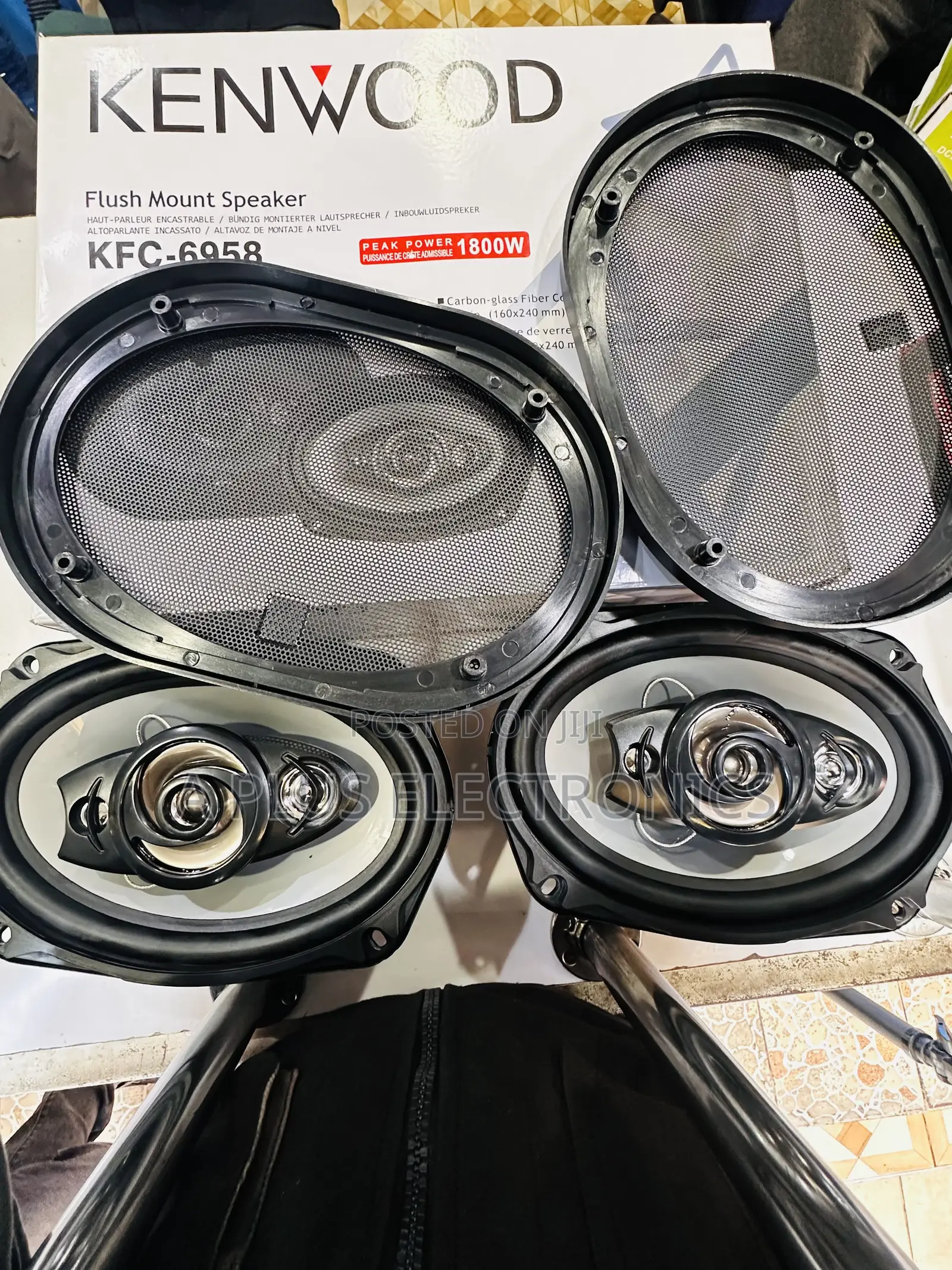 Kenwood Car Speaker 6×9 Speaker – Powerful Bass Original Kenwood