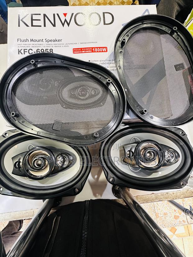 Kenwood Car Speaker 6×9 Speaker – Powerful Bass Original Kenwood