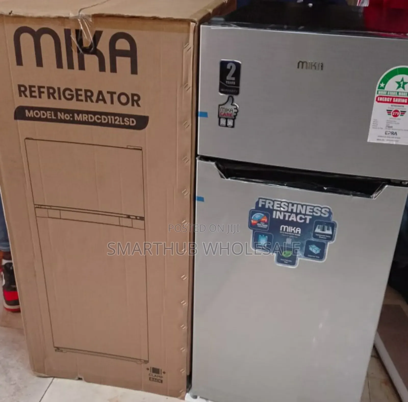 Mika Fridge 112litres Refrigerator Available