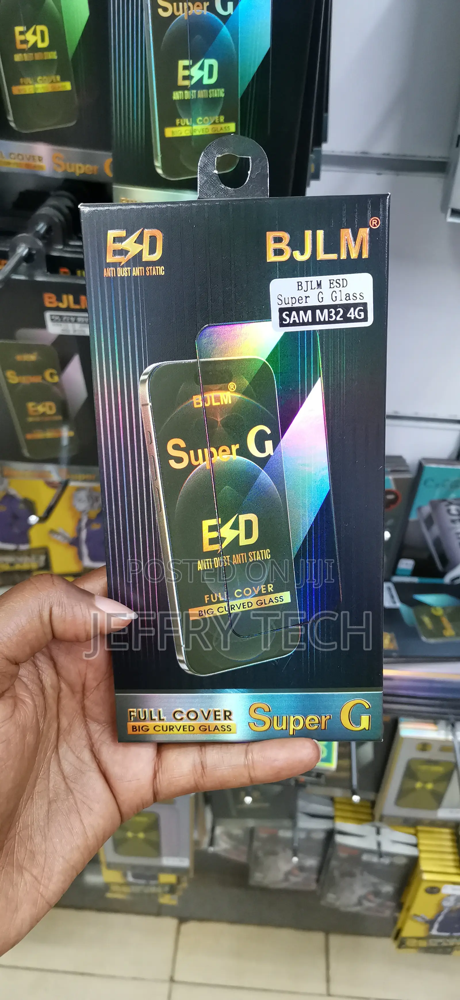Mikeas Samsung M32 4g Screen Protector Tempered Glass ,Anti-Static