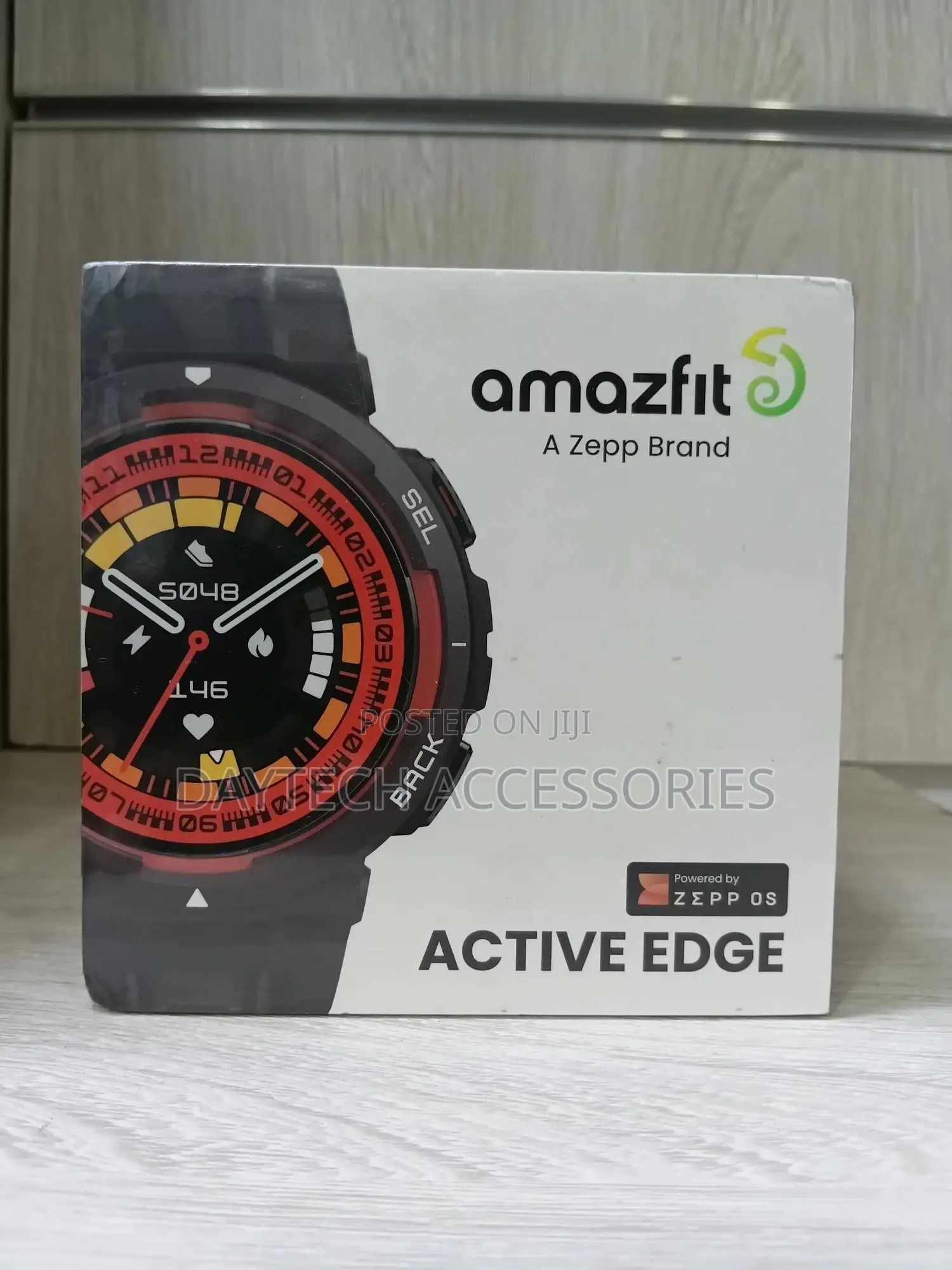 Amazfit Active Edge Smart Watch 46 Mm Rugged Sport Fitness Watch.