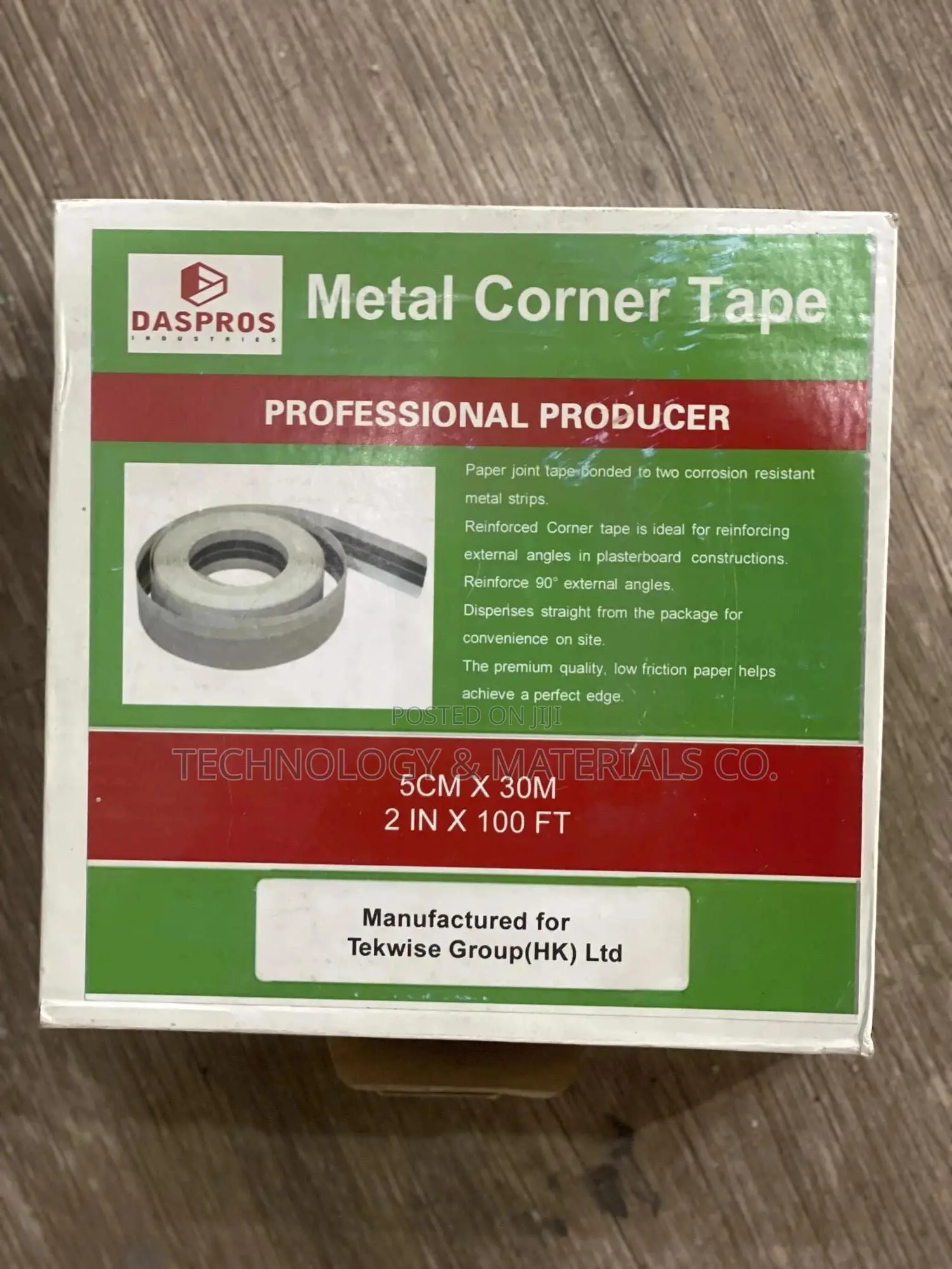Corner Tape for Gyspum Ceiling
