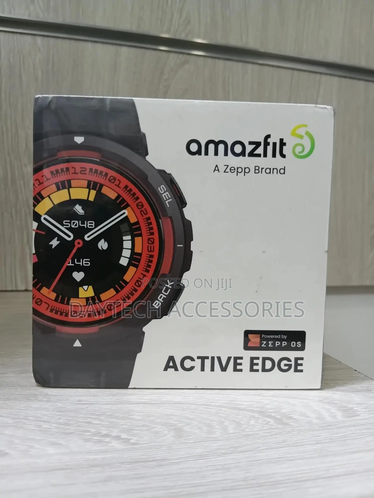 Amazfit Active Edge Smart Watch 46 Mm Rugged Sport Fitness Watch.