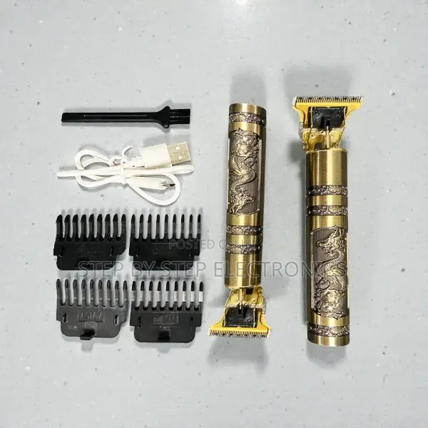 Cordless Men Vintage T9 Hair Cutting Hair Clipper Shaver