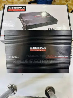 Boschmann Car Booster Bm600 4channel Amplifier – Powerful Car Audio