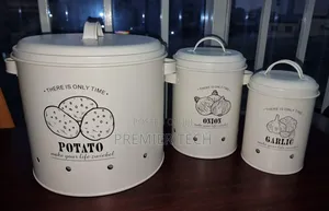 TDT-01 3pc Potato, Onion, Garlic 3in1 Perforated Storage