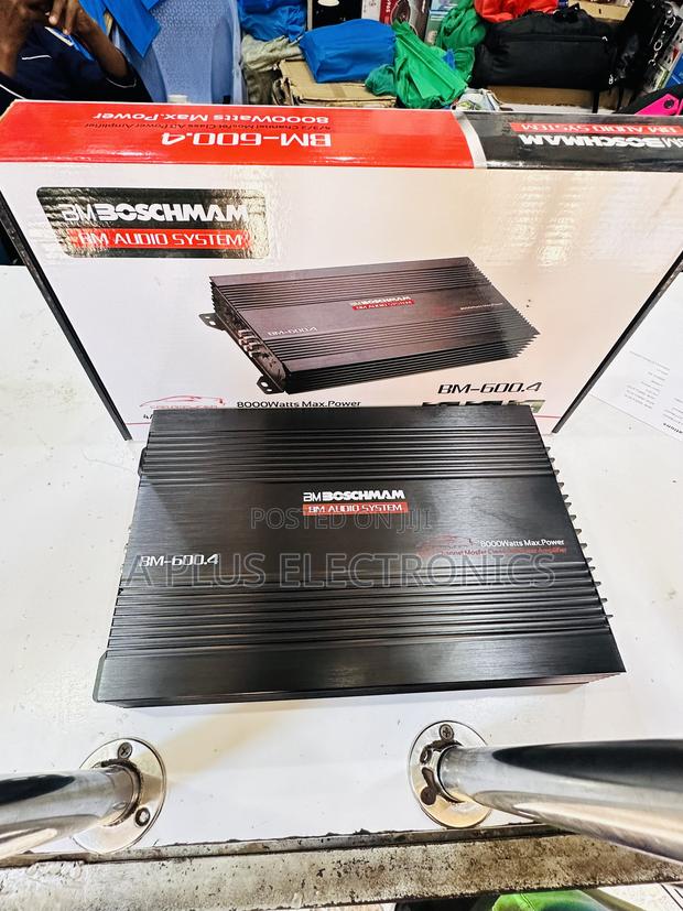 Boschmann Car Booster Bm600 4channel Amplifier – High Performance Amp - main view
