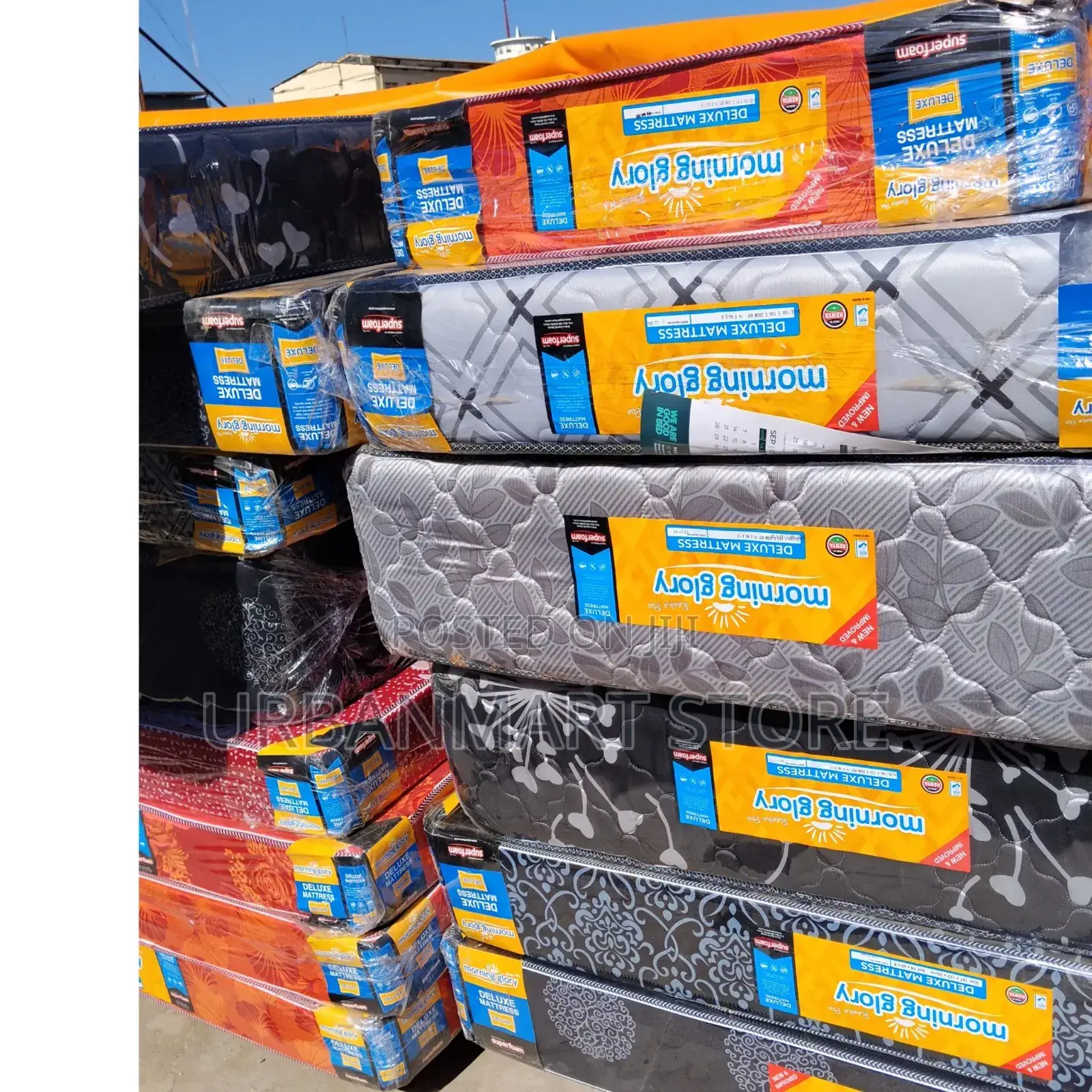 Mattress; Mega Queen Size 5x6 ×8high Density Quilted Mattress