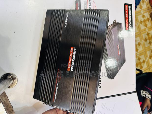 Boschmann Car Booster Bm600 4channel Amplifier – Strong Power - main view