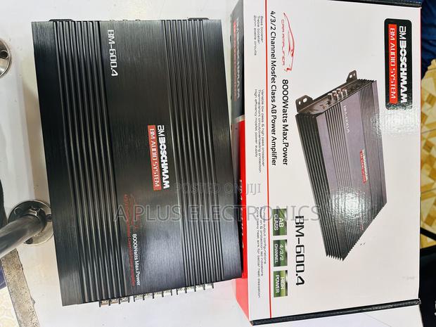 Boschmann Car Booster Bm600 4channel Amplifier – Quality Audio System
