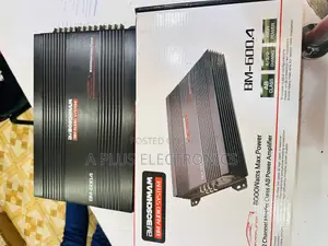 Boschmann Car Booster Bm600 4channel Amplifier–Durable Efficient Amp