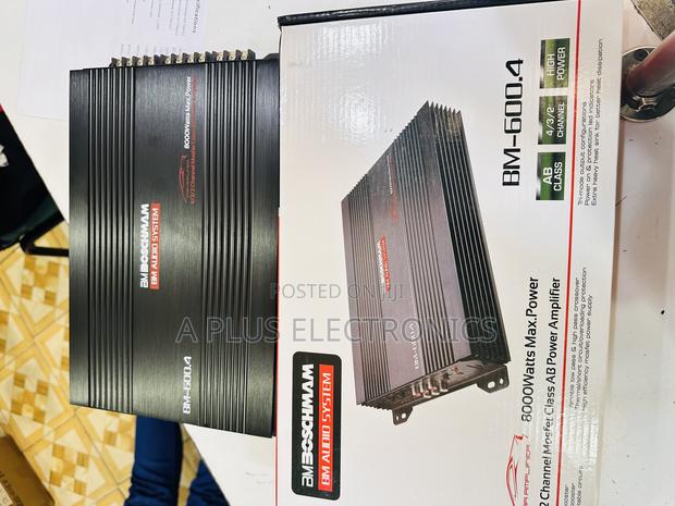 Boschmann Car Booster Bm600 4channel Amplifier–Durable Efficient Amp - main view
