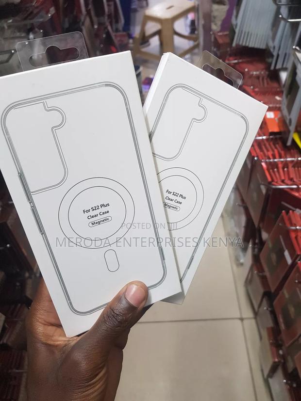 Samsung S22 Plus Clear Magsafe Cases - thumbnail 3