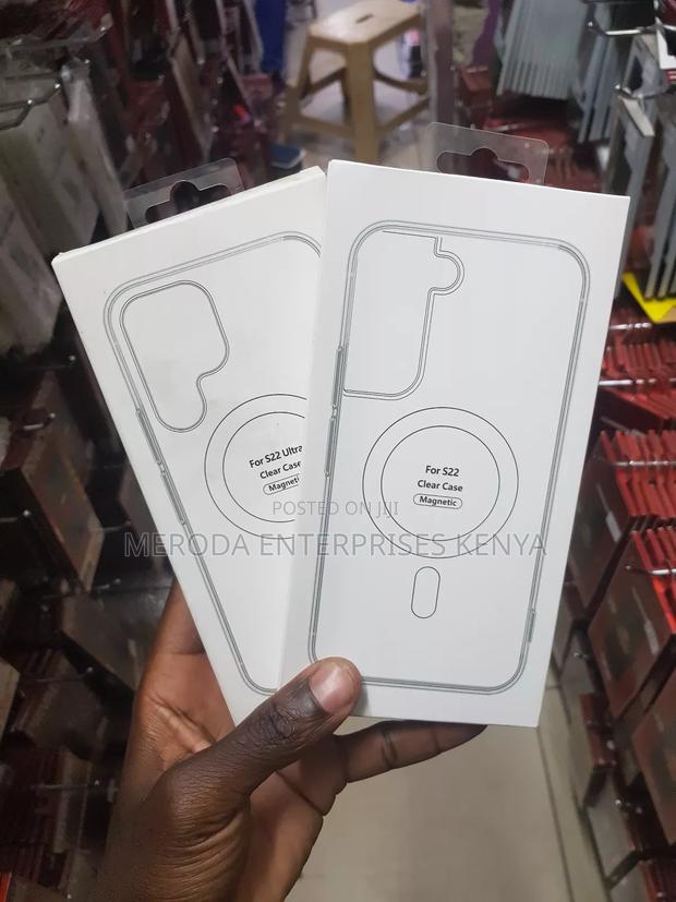 Samsung S22 Ultra Magsafe Clear Cases - main view
