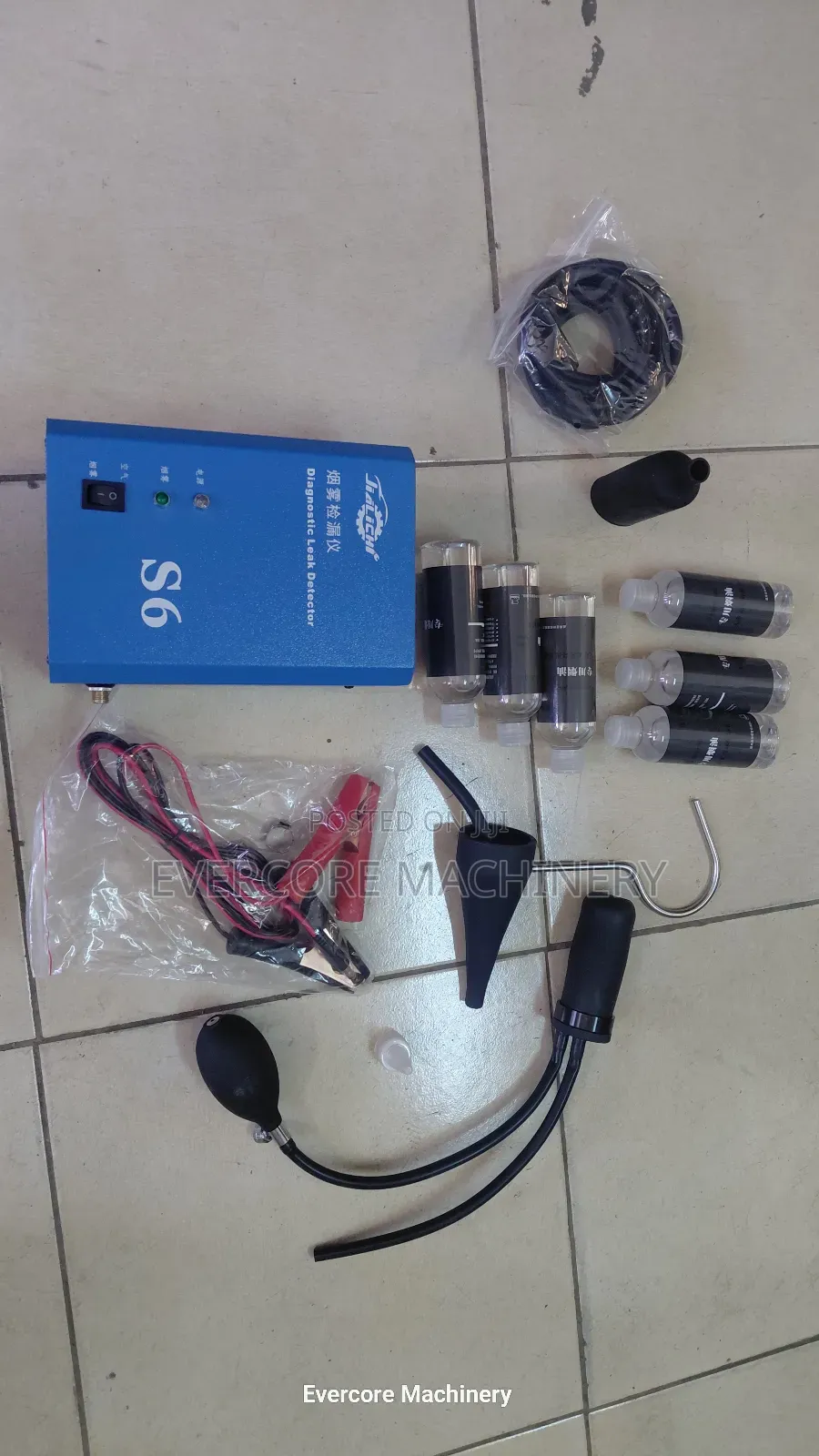 Smoke Tester and Detector Diagnostic Machine.