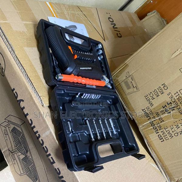 Rechargeable Electric Screwdriver With Tool Case - main view