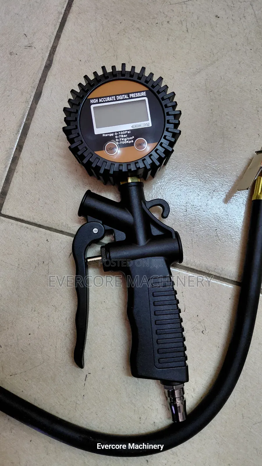 High Accurate Digital Air Gauge 100psi.
