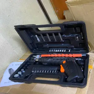 Rechargeable Screwdriver Tool Set With Carry Case
