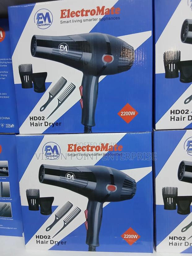 Electromate Hair Dryer - main view