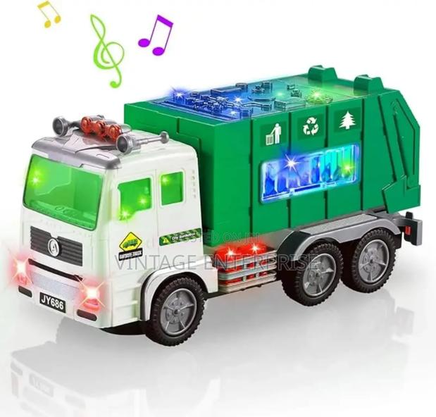 Kids Garbage Truck - main view