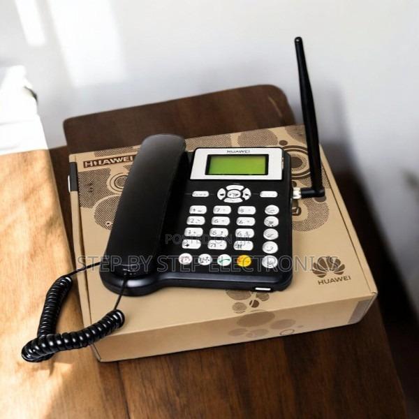 Wireless GSM Desktop Phone One Sim Large Battery Home Office