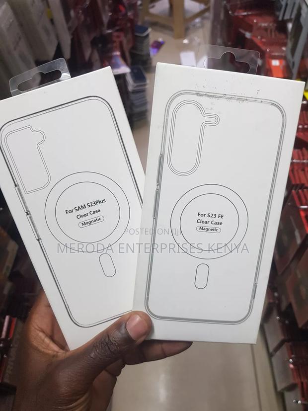 Samsung S23 Plus/S23 Fe Magsafe Clear Cases - main view