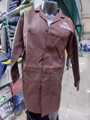 Brown Food Handling Dust Coats