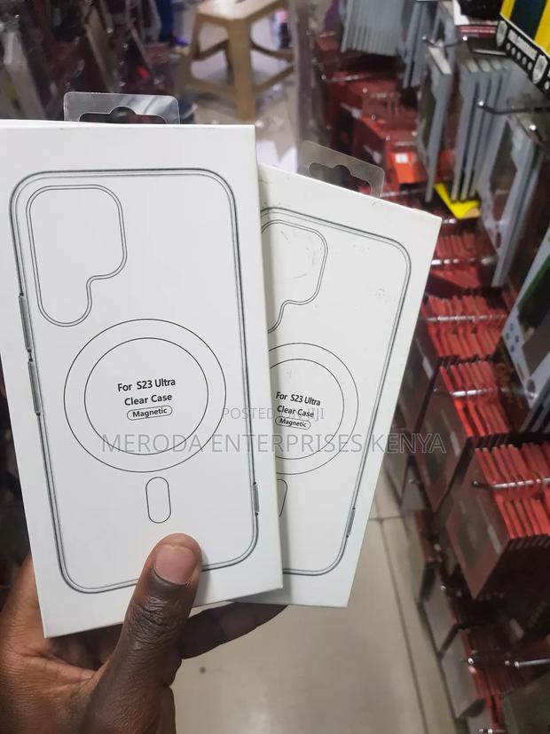 Samsung S23 Ultra Magsafe Clear Cases - main view