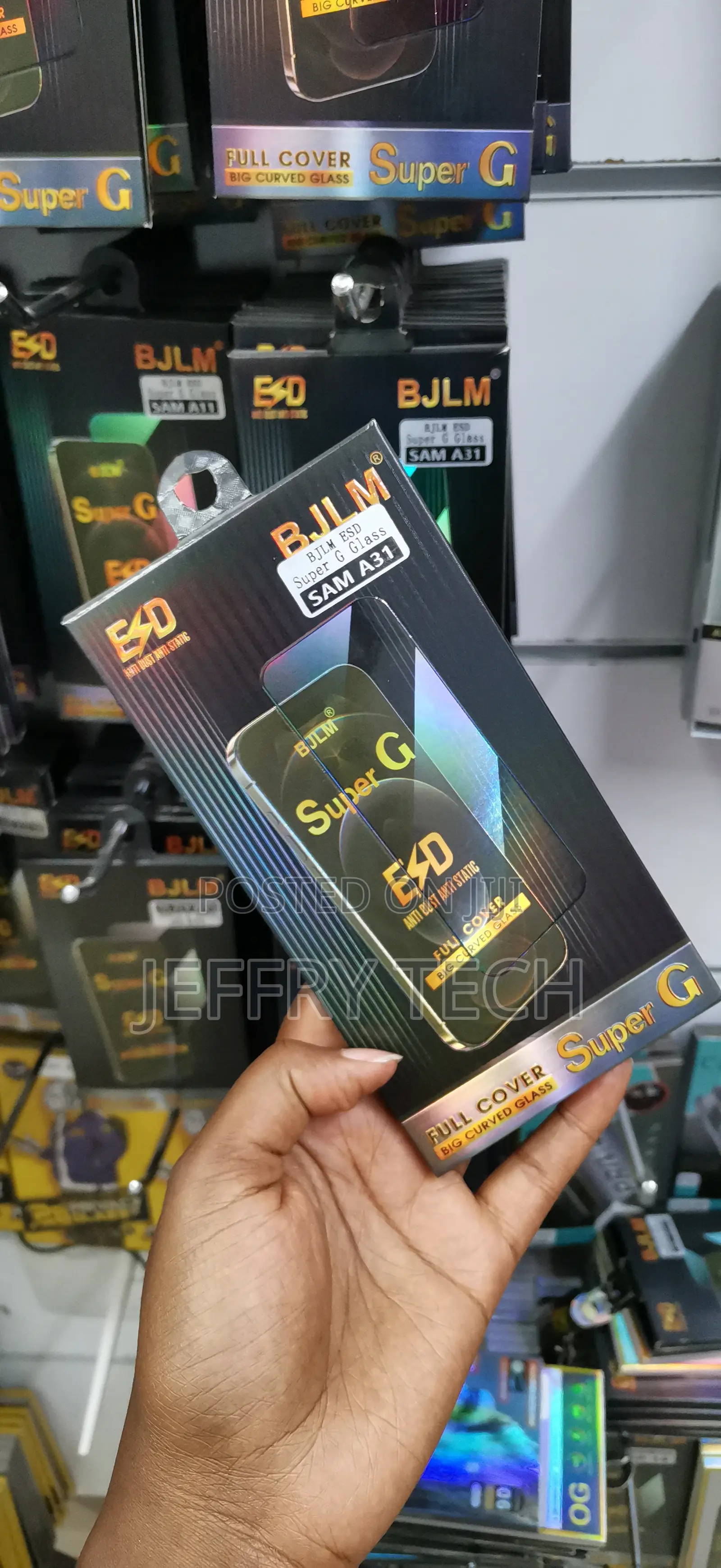 Nimfe Samsung Galaxy A31 Screen Protector Tempered Glass Guard