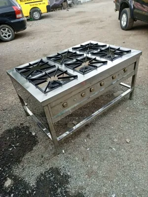 Commercial Stainless Steel Gas Cooker