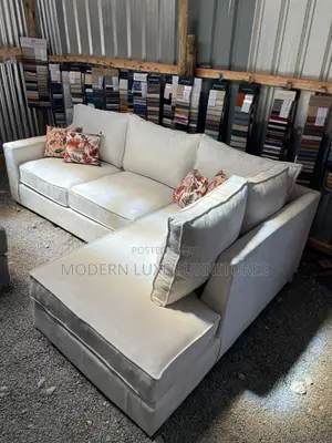 White L Sofa