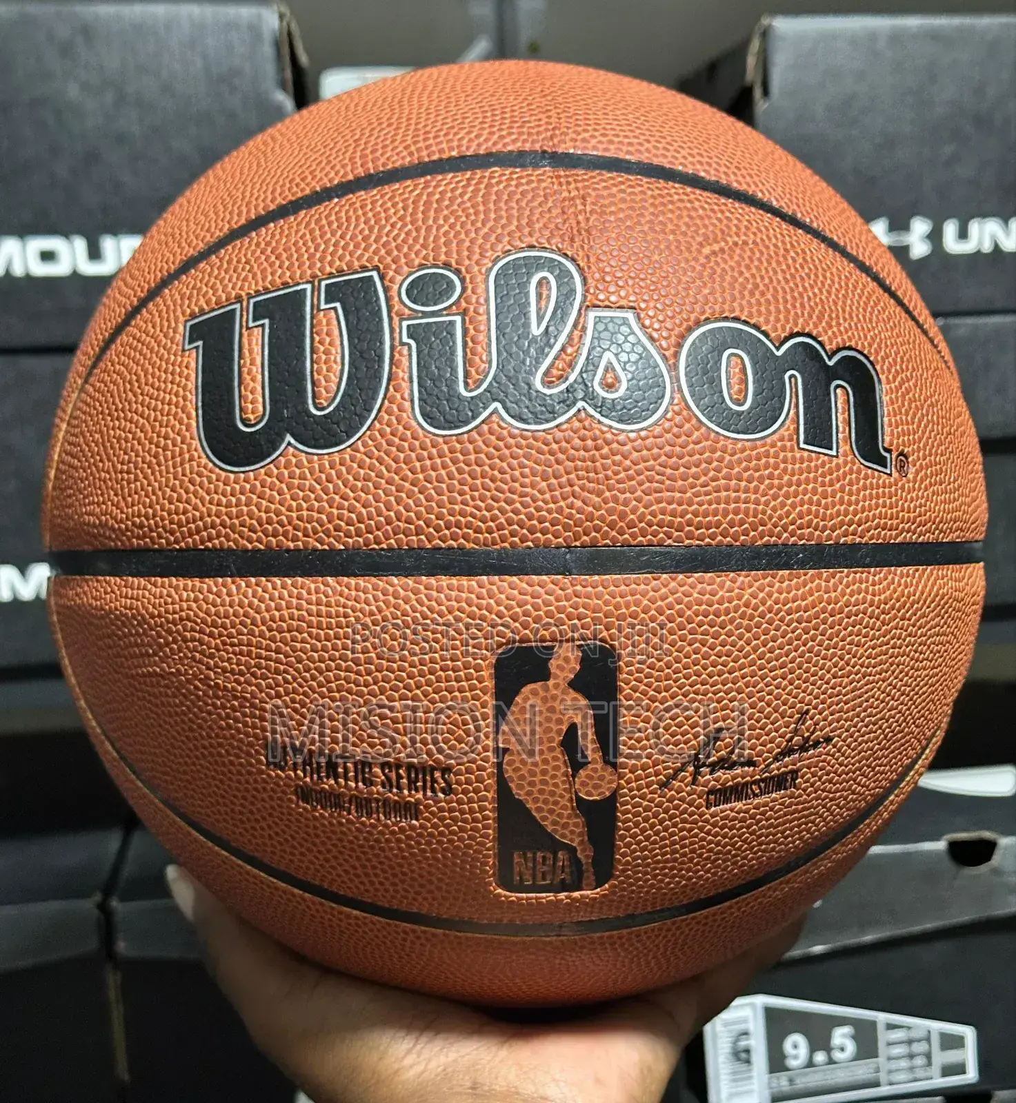 Wilson Authentic Series Nba Basketball* Pro-Level Basketball Ball 