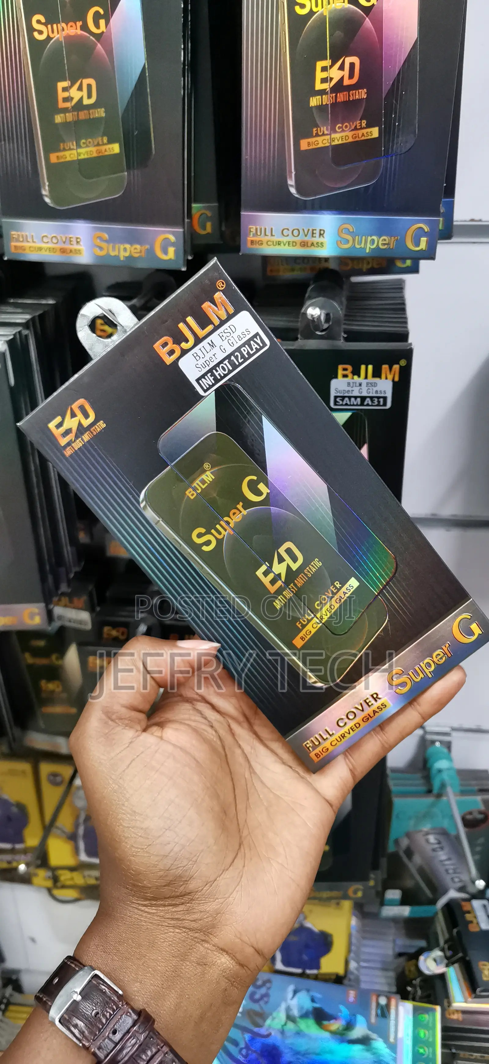Solute Tempered Glass Screen Protector for Infinix Hot 12 Play