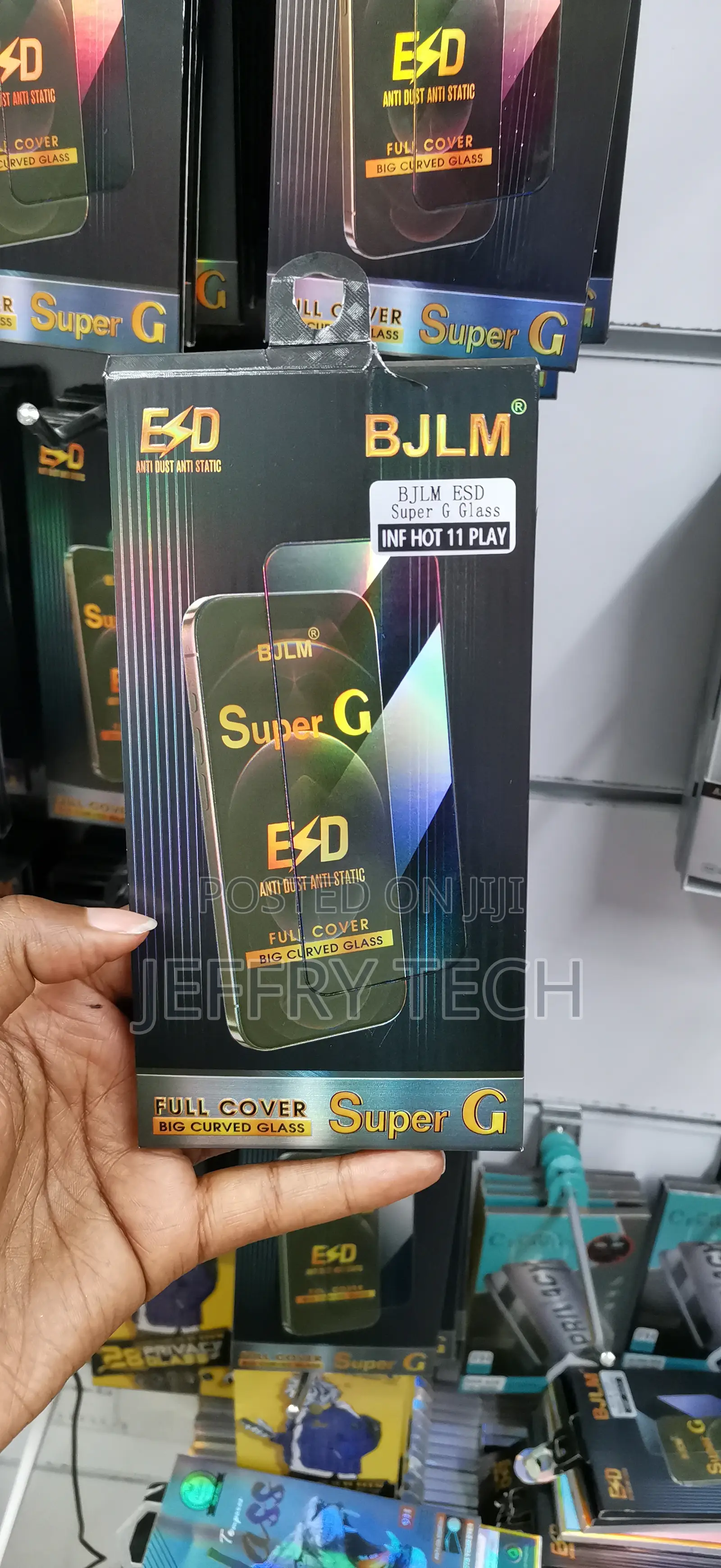 Solute Tempered Glass Screen Protector for Infinix Hot 12 Play