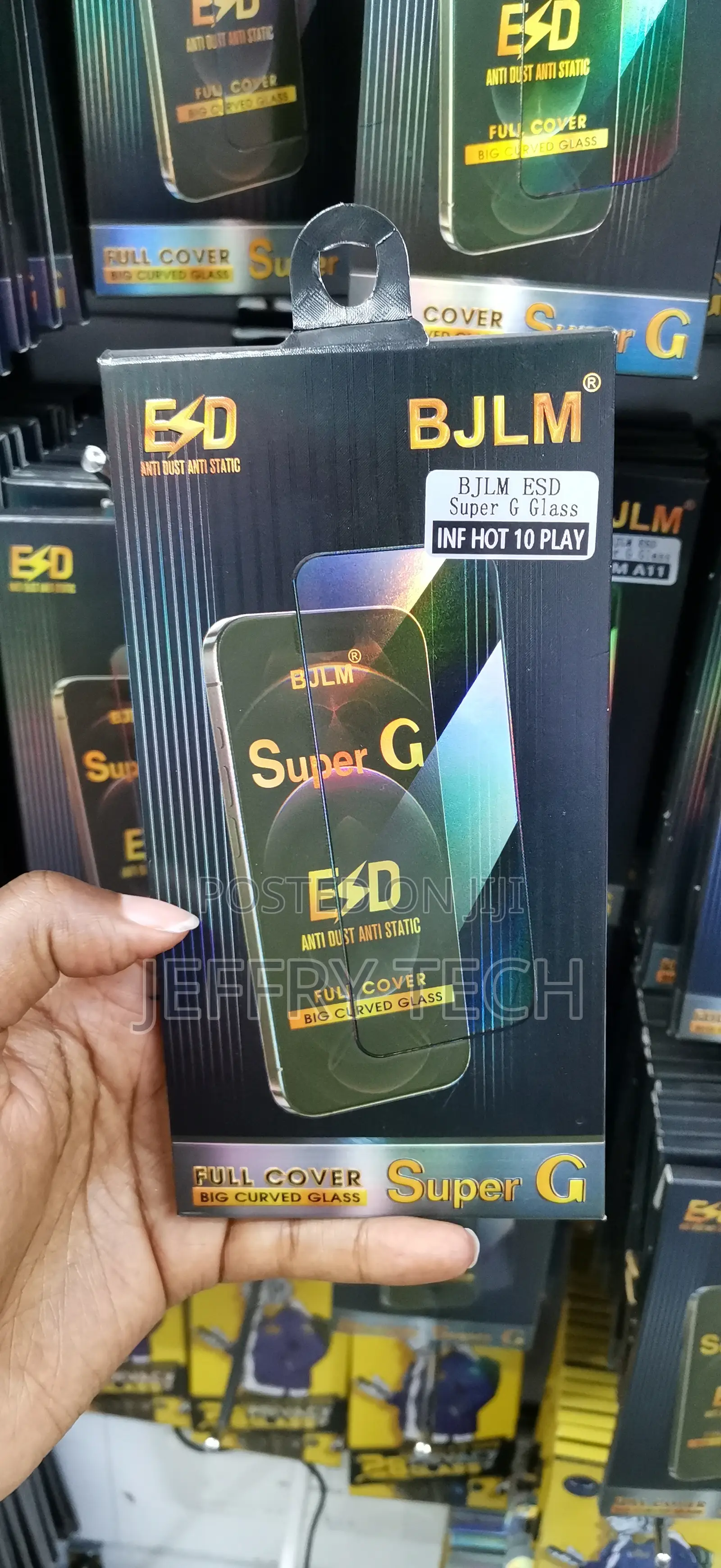 Namin Super Glass Screen Protector 9h Tempered for Infinix Hot 11 Play