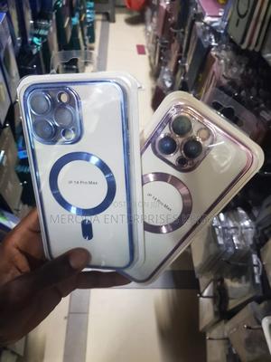 iPhone 14 Pro Max Coloured Magsafe Clear Cases - thumbnail 2